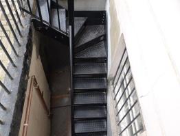 Chequer Plate Staircase