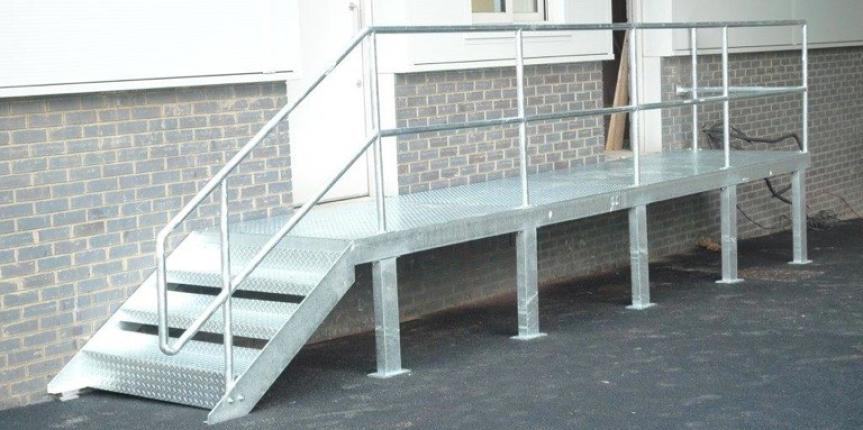 Platform, Steps & Railings